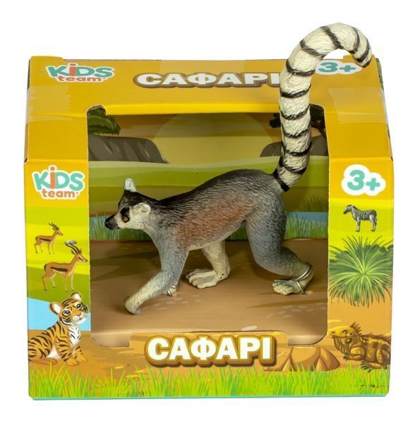 Игрушка-статуэтка животного "Сафари" (Лемур) Q9899-A82-4 фото