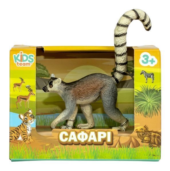 Игрушка-статуэтка животного "Сафари" (Лемур) Q9899-A82-4 фото