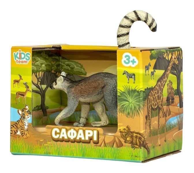 Игрушка-статуэтка животного "Сафари" (Лемур) Q9899-A82-4 фото