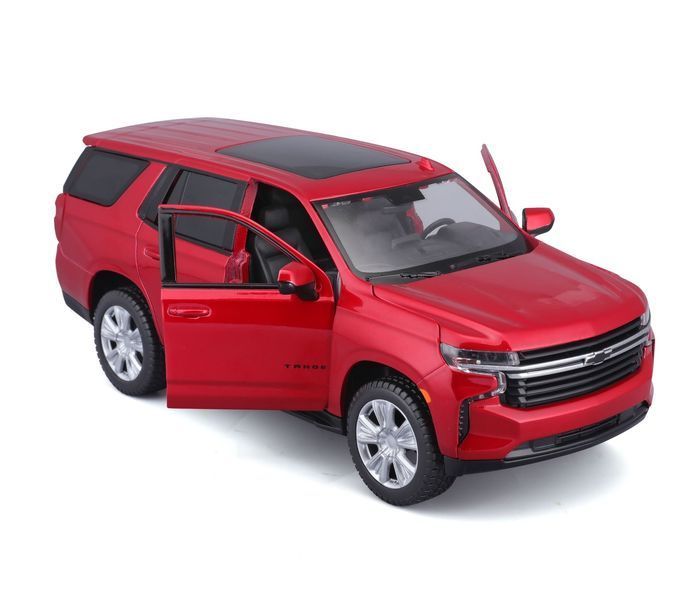 Автомодель в масштабі 1:24 - 2021 Chevy Tahoe червоний 31533 red фото