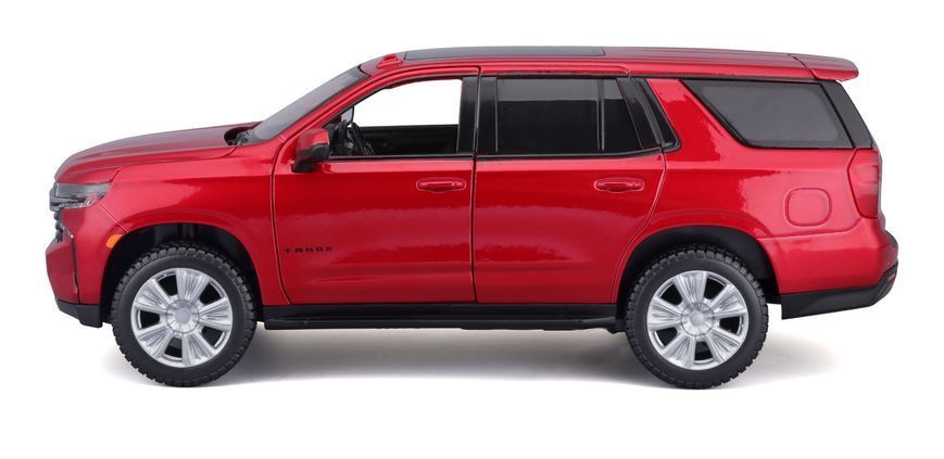 Автомодель в масштабі 1:24 - 2021 Chevy Tahoe червоний 31533 red фото