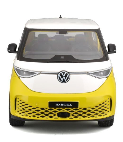 Автомодель в масштабі 1:24 - 2023 Volkswagen ID. Buzz 32914 white-yellow фото