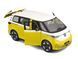 Автомодель в масштабі 1:24 - 2023 Volkswagen ID. Buzz 32914 white-yellow фото 7