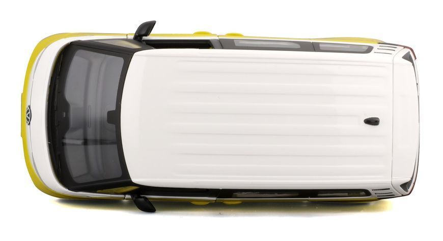 Автомодель в масштабі 1:24 - 2023 Volkswagen ID. Buzz 32914 white-yellow фото