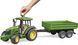 Игрушечный трактор ""John Deere 5115 M" с прицепом 02108 фото 6