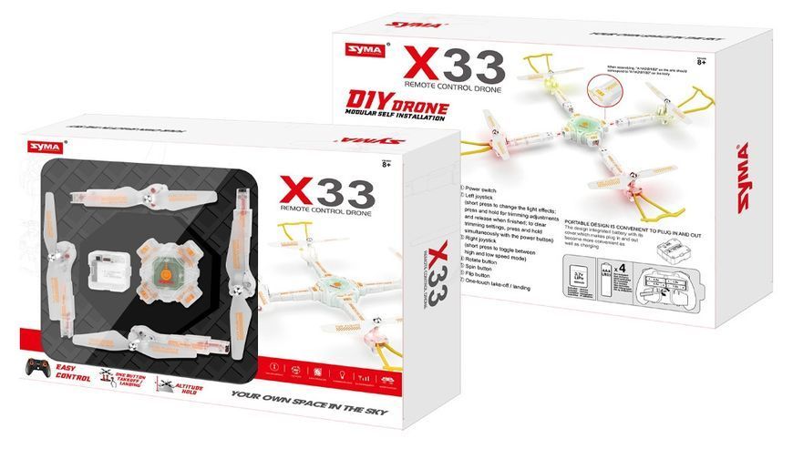 Квадрокоптер іграшковий "X33" на р/к ТМ "SYMA" X33 фото