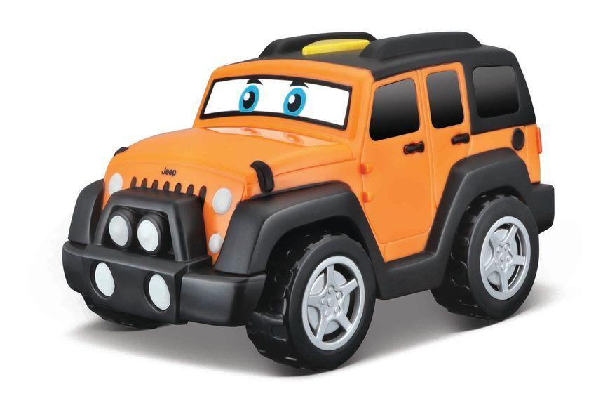 Ігрова автомодель Jeep Wrangler Unlimited (звук та рух), бат. 2хААА у компл., помаранчева) 16-81804-16-81804OG фото
