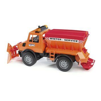 Игрушечная снегоуборочная машина "MB Unimog" 02572 фото