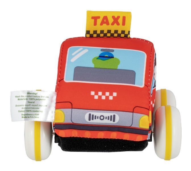 Игрушка "Текстильная машинка. Такси", арт. 8420 8420-3 фото