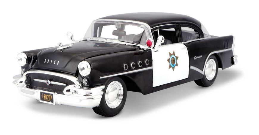 Автомодель в масштабі 1:26 - 1955 Buick Century чорний 31295 black фото
