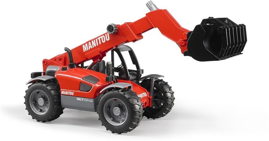 Іграшковий телескопічний навантажувач "Manitou MLT 633" 02125 фото