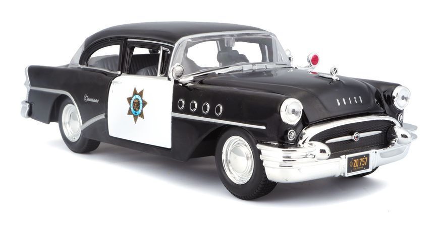 Автомодель в масштабі 1:26 - 1955 Buick Century чорний 31295 black фото