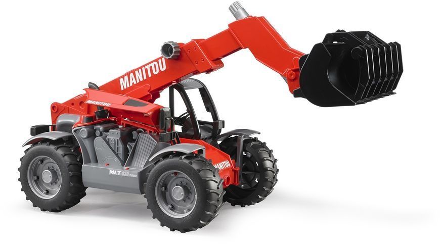 Іграшковий телескопічний навантажувач "Manitou MLT 633" 02125 фото