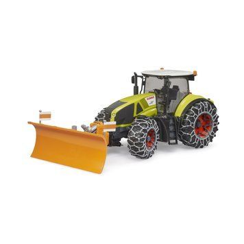 Іграшковий трактор Claas Axion 950 для прибирання снігу 03018 фото