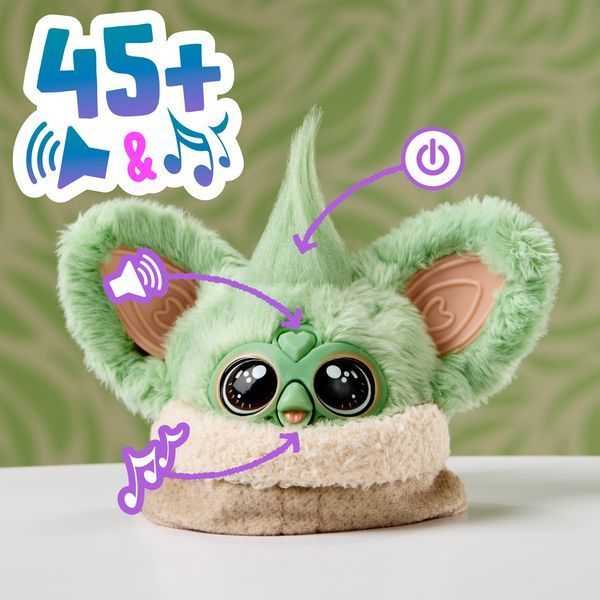 Іграшка інтерактивна Furby Furblets STAR WARS&trade; Grogu 7,6 см G3598 фото