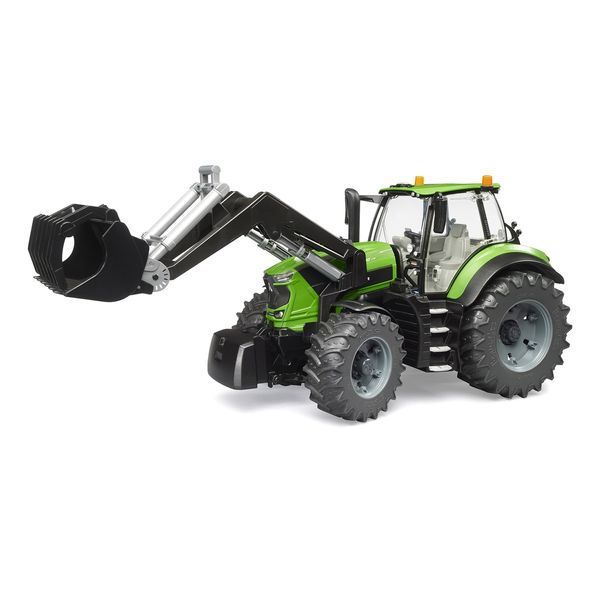 Іграшковий трактор "Deutz 8280 TTV" з переднім навантажувачем 03161 фото