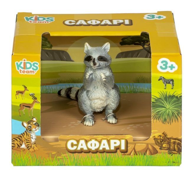 Фигурка животного "Сафари" (енот) Q9899-A82-3 фото