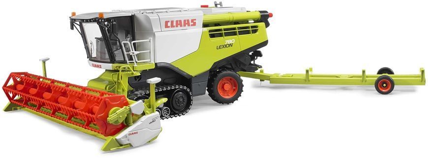 Игрушечный комбайн "Claas Lexion 780 Terra Trac" 02119 фото