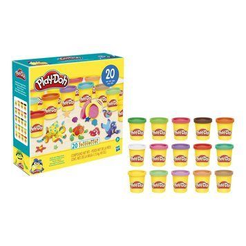 Набір пластиліну Play-Doh: 20 баночок F2829 фото