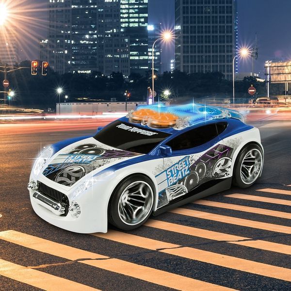 Игровая модель автомобиля - Blizzard White (движение, световые и звуковые эффекты), батарейки в комплекте. 20042 фото