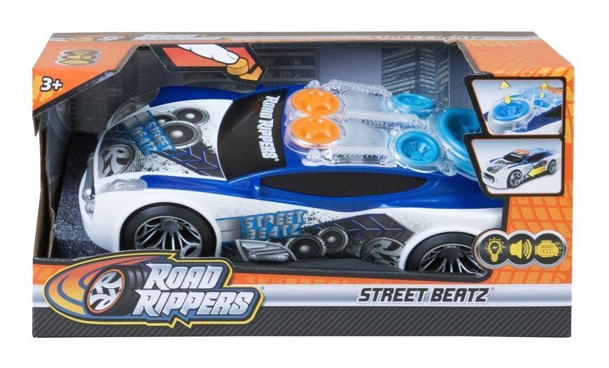 Игровая модель автомобиля - Blizzard White (движение, световые и звуковые эффекты), батарейки в комплекте. 20042 фото