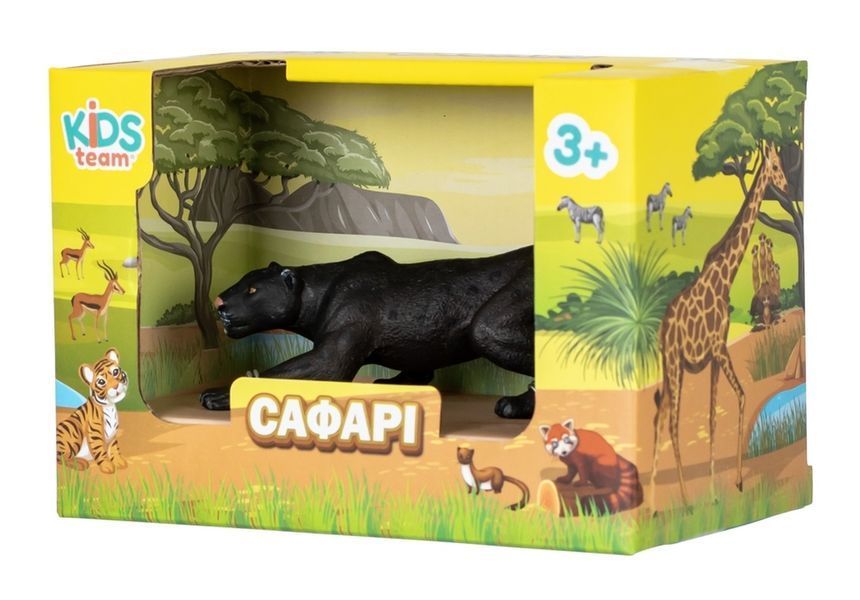 Іграшка-фігурка тварини "Сафарі" (Пантера, яка крадеться) Q9899-A11-2 фото