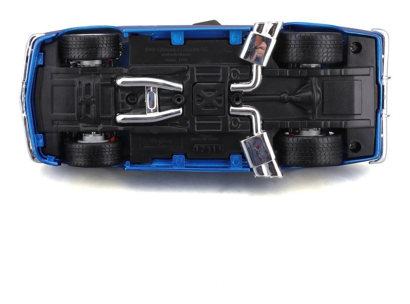 Машинка іграшкова 1968 Chevrolet Camaro Z/28, масштаб 1:24 синій 32508 blue фото