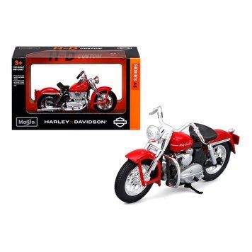 Мотоцикл іграшковий "Harley-Davidson Series 45", масштаб 1:18 (24911 HARLEY DAVIDSON ~ 1:18 1952 K MODEL - RED) 39360-45-24911 фото
