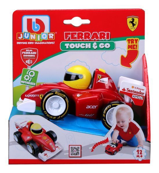 Машинка іграшкова Ferrari F2012 (звук та рух), бат. 2хААА в компл. 16-81609B фото