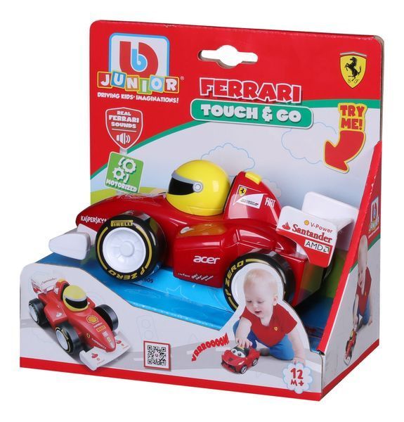 Машинка іграшкова Ferrari F2012 (звук та рух), бат. 2хААА в компл. 16-81609B фото
