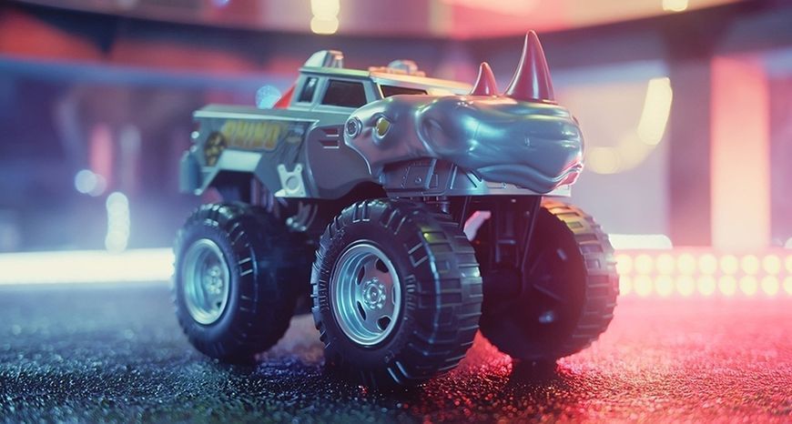 Ігрова автомодель - Roarin' Rhinoceros (рух, світлові та звукові ефекти), батарейки в компл. 20061 фото