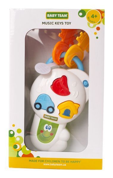 Музыкальная игрушка "Ключи", арт 8622 8622 фото