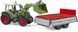 Игрушечный трактор "Fendt Vario 211" с фронтальным погрузчиком и прицепом. 02182 фото 5