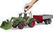 Игрушечный трактор "Fendt Vario 211" с фронтальным погрузчиком и прицепом. 02182 фото 4