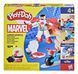 Набір для творчості Play-Doh з масою для ліплення "Капітан Америка з мотоциклом" G0555 фото 3
