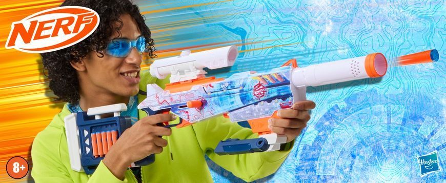 Бластер іграшковий "Nerf Loadout Arctic Zerostriker" G1763 фото