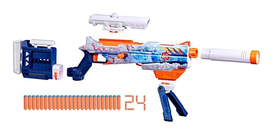 Бластер іграшковий "Nerf Loadout Arctic Zerostriker" G1763 фото