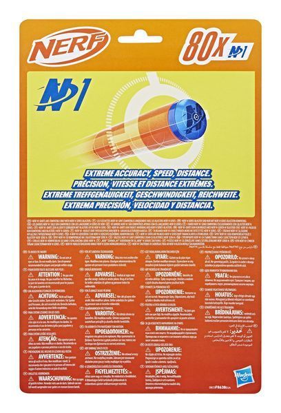 Набір з 80 стріл для бластерів серії "Nerf N Series" F8638 фото