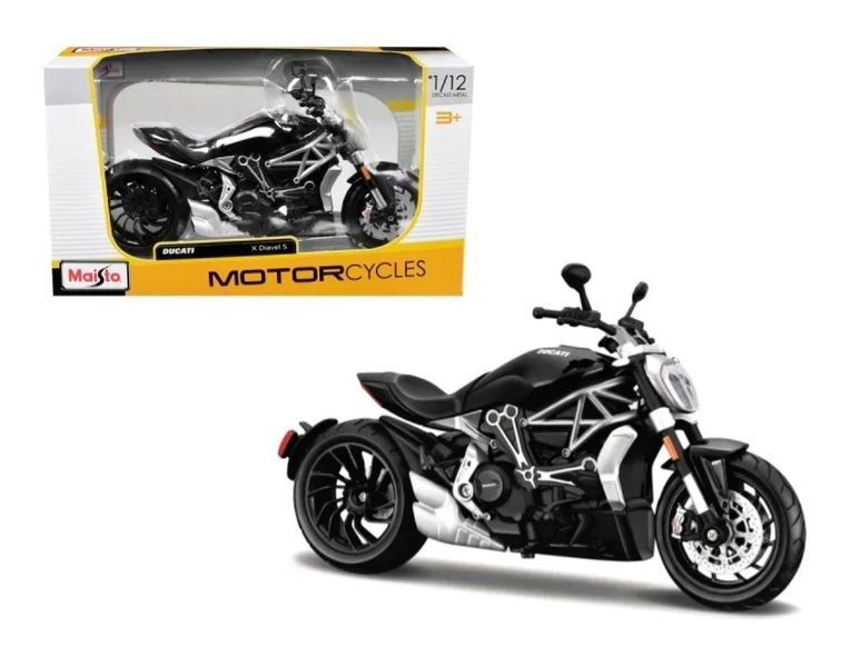 Мотоцикл іграшковий Ducati XDiavel S, масштаб 1:12 31101-20101 фото