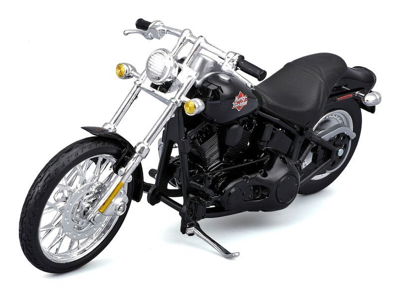 Мотоцикл іграшковий "Harley-Davidson Series 45", масштаб 1:18 (24913 HARLEY DAVIDSON ~ 1:18 2002 FXSTB NIGHT TRAIN - METALLIC BLACK) 39360-45-24913 фото