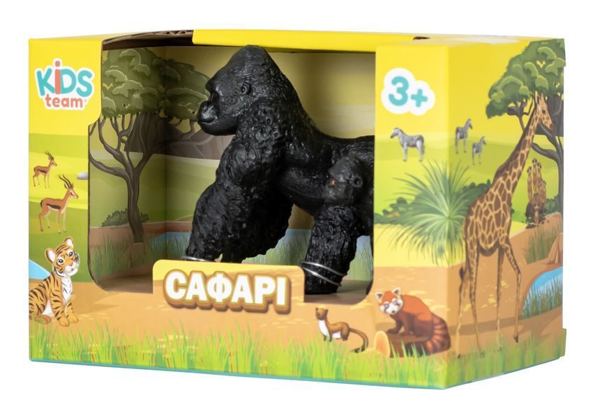 Набір іграшок тварини "Сафарі" (самець Горили та дитя) Q9899-A26-1 фото