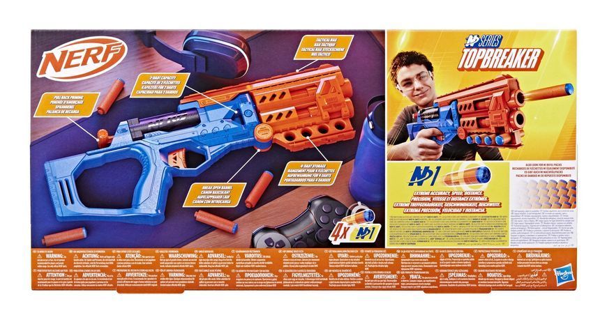 Бластер игрушечный &laquo;Топбрейкер&raquo;, серия &laquo;Nerf N Series&raquo; G0877 фото