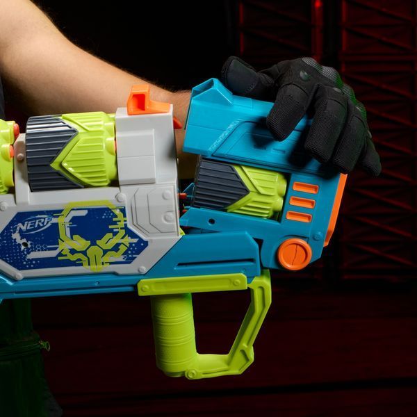 NERF Бластер іграшковий Nerf Rebel Ops Doom Cannon, 60 дротиків, 5 супершелів G2973 фото