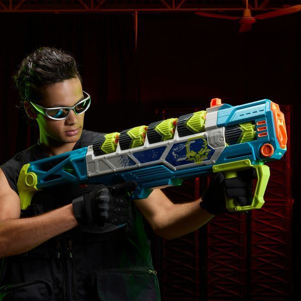 NERF Бластер іграшковий Nerf Rebel Ops Doom Cannon, 60 дротиків, 5 супершелів G2973 фото