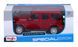 Модель автомобиля в масштабе 1:24 &mdash; внедорожник Mercedes Benz G-Class AMG красный 2019 года 31531 red фото 4
