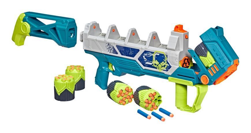 NERF Бластер іграшковий Nerf Rebel Ops Doom Cannon, 60 дротиків, 5 супершелів G2973 фото